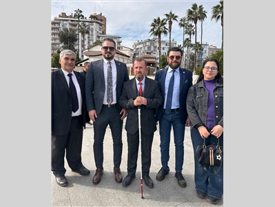 ENGELLİ HAKLARI KOMİSYONUMUZ, “BİZ DE VARIZ” FARKINDALIK YÜRÜYÜŞÜNE KATILDI