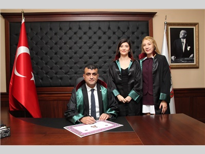 13 STAJYER AVUKATIMIZ, AVUKATLIK RUHSATNAMESİNİ ALDI