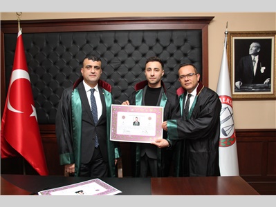 13 STAJYER AVUKATIMIZ, AVUKATLIK RUHSATNAMESİNİ ALDI