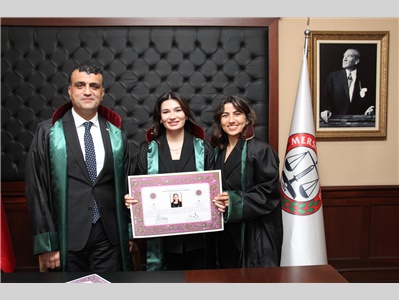 13 STAJYER AVUKATIMIZ, AVUKATLIK RUHSATNAMESİNİ ALDI