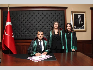 13 STAJYER AVUKATIMIZ, AVUKATLIK RUHSATNAMESİNİ ALDI
