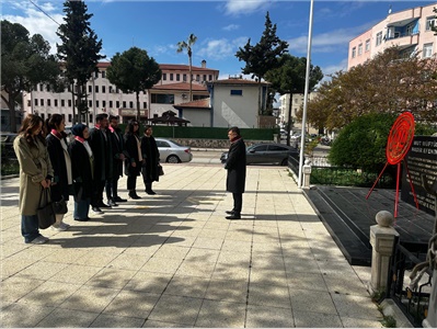 İLÇE TEMSİLCİLİKLERİMİZ,  5 NİSAN AVUKATLAR GÜNÜ NEDENİYLE TÖREN DÜZENLEDİ
