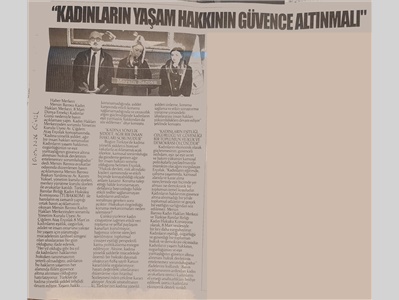 8 Mart Dünya Emekçi Kadınlar Günü basın açıklaması