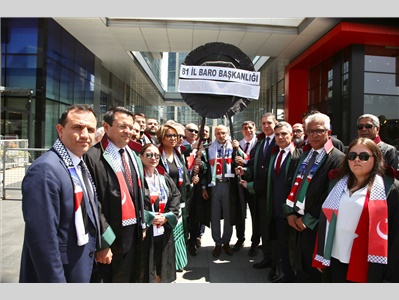 TBB VE 81 İLİN BARO BAŞKANLARINDAN ADALET BAKANI YILMAZ TUNÇ ' A ÇAĞRI