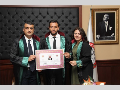 8 STAJYER AVUKATIMIZ CÜBBE GİYDİ
