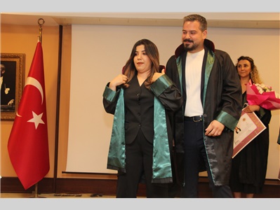 8 STAJYER AVUKATIMIZ CÜBBE GİYDİ