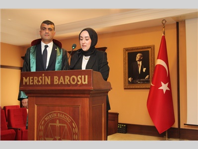 8 STAJYER AVUKATIMIZ CÜBBE GİYDİ