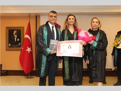 8 STAJYER AVUKATIMIZ CÜBBE GİYDİ