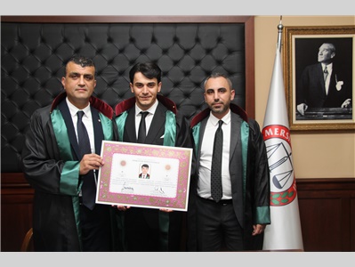 8 STAJYER AVUKATIMIZ CÜBBE GİYDİ