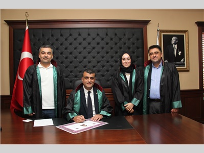 8 STAJYER AVUKATIMIZ CÜBBE GİYDİ