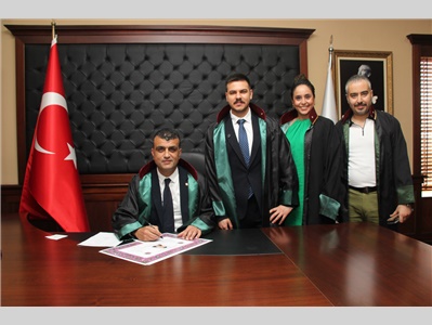 8 STAJYER AVUKATIMIZ CÜBBE GİYDİ