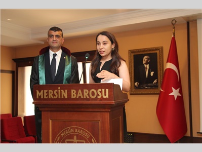 8 STAJYER AVUKATIMIZ CÜBBE GİYDİ