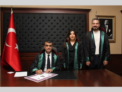 8 STAJYER AVUKATIMIZ CÜBBE GİYDİ