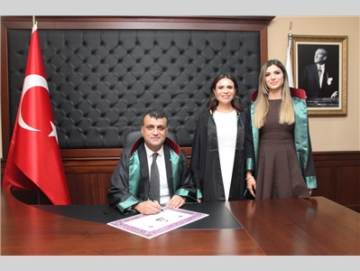 7 STAJYER AVUKATIMIZ, AVUKATLIK RUHSATNAMESİNİ ALDI