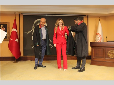 7 STAJYER AVUKATIMIZ, AVUKATLIK RUHSATNAMESİNİ ALDI