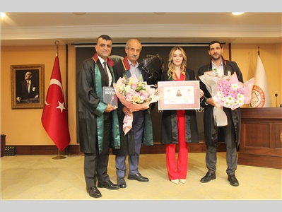 7 STAJYER AVUKATIMIZ, AVUKATLIK RUHSATNAMESİNİ ALDI