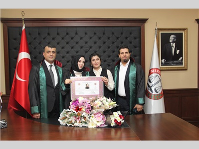 7 STAJYER AVUKATIMIZ, AVUKATLIK RUHSATNAMESİNİ ALDI