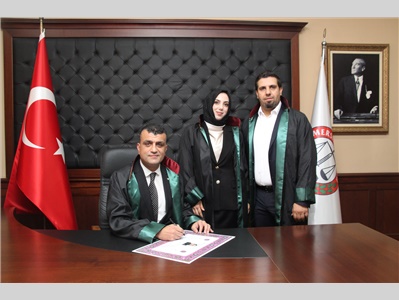7 STAJYER AVUKATIMIZ, AVUKATLIK RUHSATNAMESİNİ ALDI