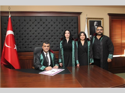 7 STAJYER AVUKATIMIZ, AVUKATLIK RUHSATNAMESİNİ ALDI