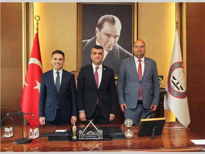 KKTC MERSİN BAŞKONSOLOSU’NDAN, BARO BAŞKANIMIZ AV. GAZİ ÖZDEMİR’E ZİYARET