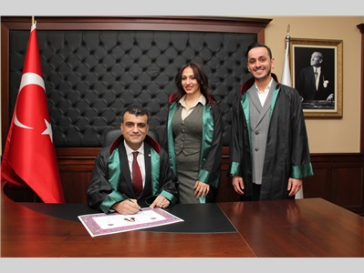 10 STAJYER AVUKATIMIZ, 2026 YILININ İLK YEMİN TÖRENİNDE CÜBBE GİYDİ