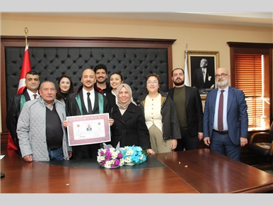 10 STAJYER AVUKATIMIZ, 2026 YILININ İLK YEMİN TÖRENİNDE CÜBBE GİYDİ