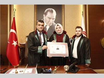 3 STAJYER AVUKATIMIZ CÜBBE GİYDİ