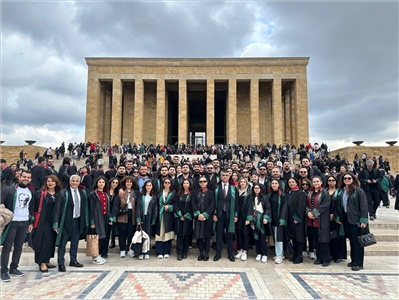 MERSİN BAROSU, TBB VE BAROLAR ATA’MIZIN HUZURUNA ÇIKTI