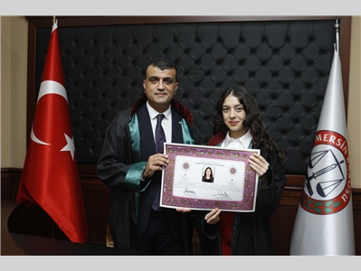 32 STAJYER AVUKATIMIZ CÜBBE GİYDİ