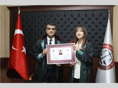 32 STAJYER AVUKATIMIZ CÜBBE GİYDİ
