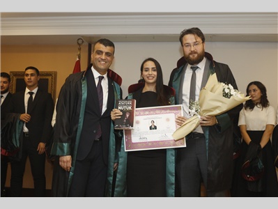 32 STAJYER AVUKATIMIZ CÜBBE GİYDİ