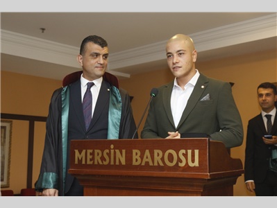 32 STAJYER AVUKATIMIZ CÜBBE GİYDİ