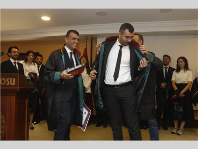 32 STAJYER AVUKATIMIZ CÜBBE GİYDİ