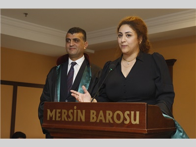 32 STAJYER AVUKATIMIZ CÜBBE GİYDİ