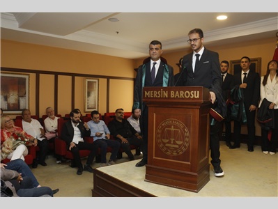 32 STAJYER AVUKATIMIZ CÜBBE GİYDİ