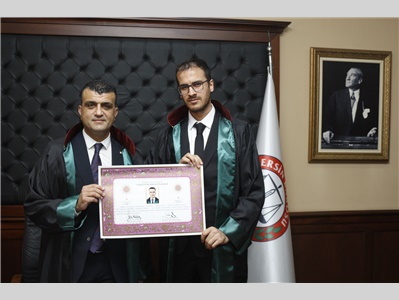 32 STAJYER AVUKATIMIZ CÜBBE GİYDİ