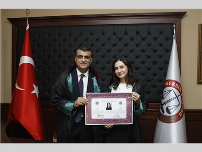 32 STAJYER AVUKATIMIZ CÜBBE GİYDİ