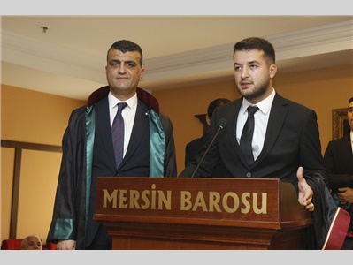 32 STAJYER AVUKATIMIZ CÜBBE GİYDİ