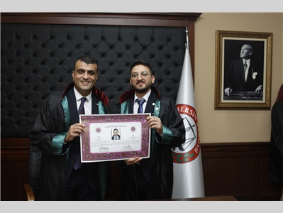 32 STAJYER AVUKATIMIZ CÜBBE GİYDİ