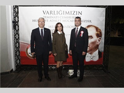 MERSİN BAROSU  NUN KURULUŞUNUN 100. YILINA ÖZEL RESEPSİYON DÜZENLENDİ