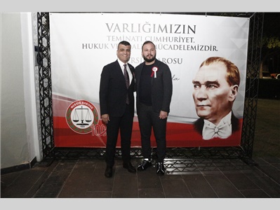 MERSİN BAROSU  NUN KURULUŞUNUN 100. YILINA ÖZEL RESEPSİYON DÜZENLENDİ