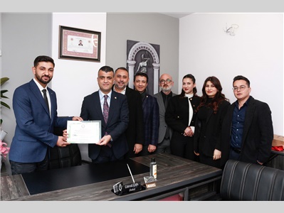MESLEKTAŞIMIZIN OFİS AÇILIŞINA KATILDIK