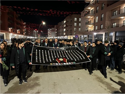 BAROLAR 6 ŞUBAT DEPREMLERİNİN 3. YILINDA HATAY’DA ORTAK YAS TUTTU