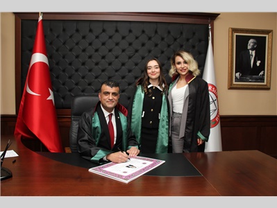 13 STAJYER AVUKATIMIZ, AVUKATLIK RUHSATNAMESİNİ ALDI