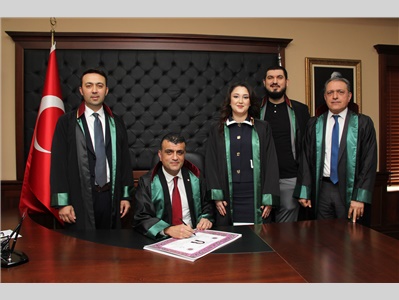 13 STAJYER AVUKATIMIZ, AVUKATLIK RUHSATNAMESİNİ ALDI