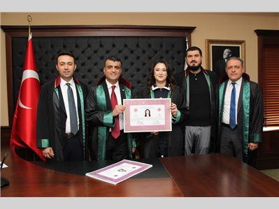13 STAJYER AVUKATIMIZ, AVUKATLIK RUHSATNAMESİNİ ALDI