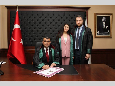 13 STAJYER AVUKATIMIZ, AVUKATLIK RUHSATNAMESİNİ ALDI
