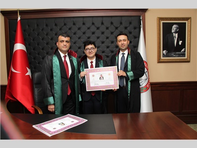 13 STAJYER AVUKATIMIZ, AVUKATLIK RUHSATNAMESİNİ ALDI