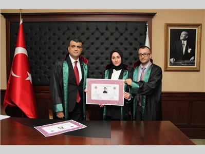 13 STAJYER AVUKATIMIZ, AVUKATLIK RUHSATNAMESİNİ ALDI