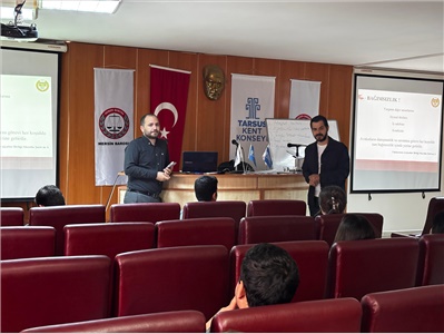 TARSUS’TA STAJ EĞİTİMİ DÜZENLENDİ